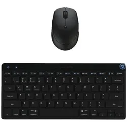 JLab Audio JLab Go GO Wireless Bluetooth Tastatur und Maus-Set DE-Layout, Mehrere Verbindungsoptionen, Multifun (DE, Kabellos), Tastatur, Schwarz