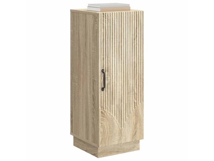 KTHLBRH Sideboard Eiche Sonoma 33 x 34,5 x 87 cm Ingenieuriertes Holz, Stauraum, großer Stauraum, elegant für Esszimmer