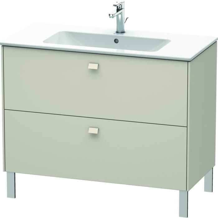 Duravit Brioso Waschtischunterbau BR440309191 1020x479mm, Taupe, 2 Auszüge