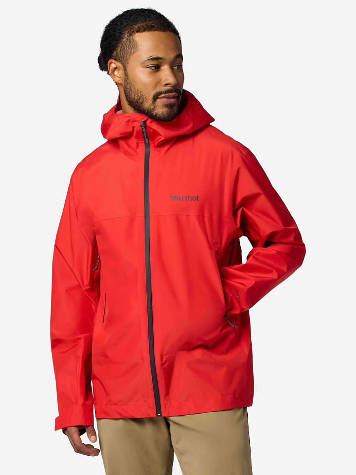 Marmot Regenjacke "Minimalist Pertex" in Rot - XL