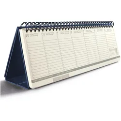 Sigel, Kalender, Tisch-Querkalender Conceptum 30 x 14,3cm, 2026, Blau