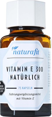 NaturaFit GmbH NATURAFIT Vitamin E 300 natürlich Kapseln 26.6 g 09062310
