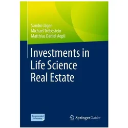 Jäger:Investments in Life Science Real, Fachbücher von Michael Trübestein, Matthias Daniel Aepli, Sandro Jäger