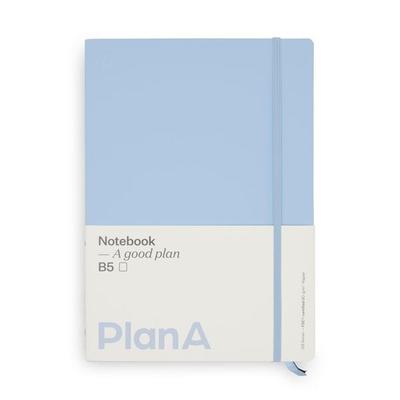 Notizbuch B5 Softcover French Blue Blanko, 128 Seiten