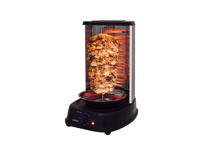 Kitchencook - K BAB - Rôtissoire - Noir - 21L - 2000W - Rotation 360°