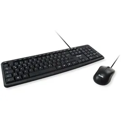 Equip 245202 Tastatur Maus enthalten Büro USB QWERTY Portuguesisch Schwarz