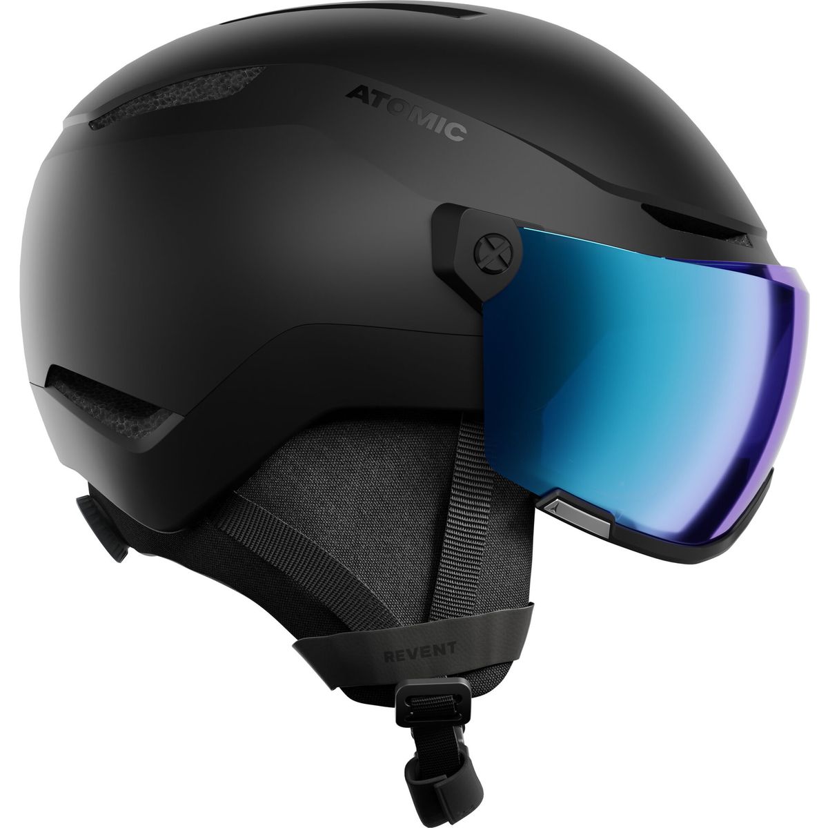 Atomic Revent Visor Stereo black blue stereo 51-55 AN5006832S