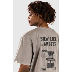 Anerkjendt Akvillads Brewlikeamaster T-Shirt gray flannel Gr. S