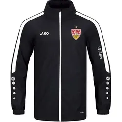 JAKO Kinder VfB Allwetterjacke Power, Größe 140 in Schwarz Schwarz