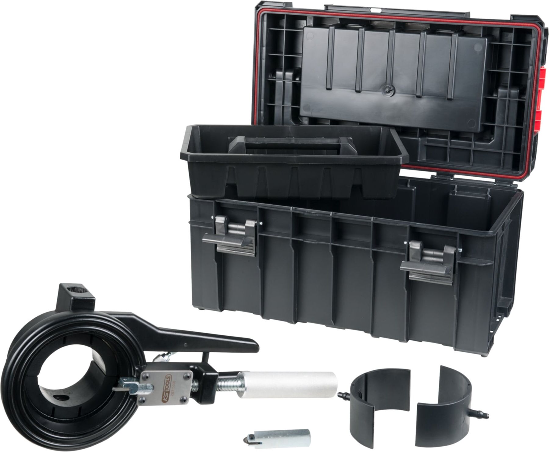 KS Tools Abstech- und Anfasgerät-Satz, 6-teilig, 50-75mm (222.5110)