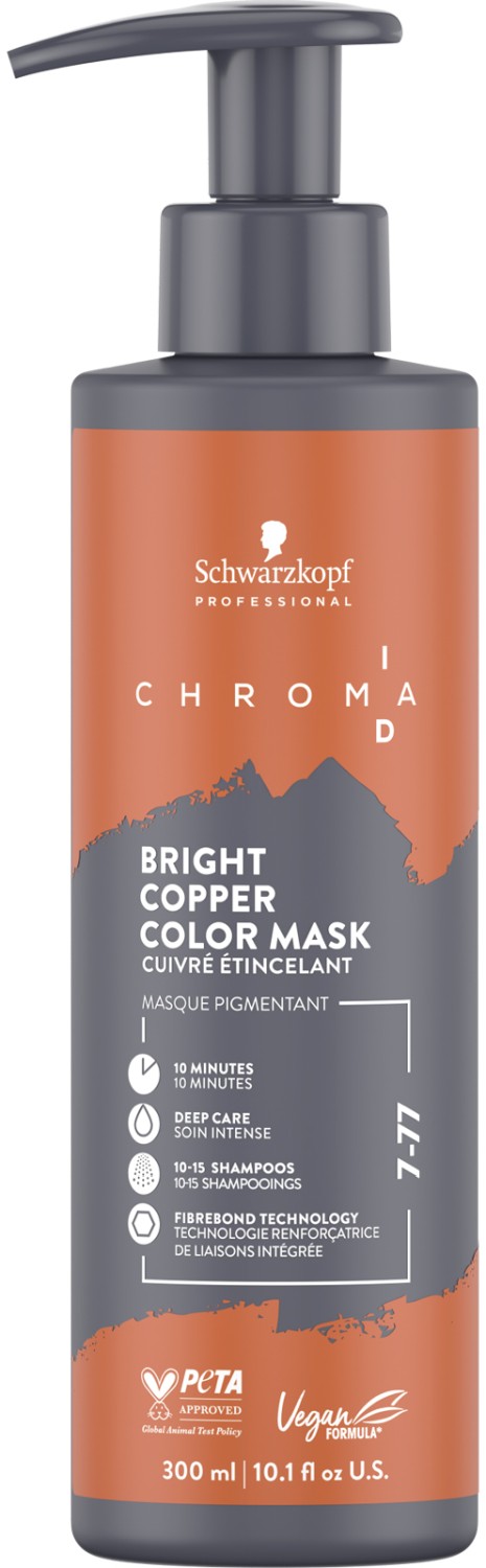 Schwarzkopf Chroma ID Bright Copper Color Mask 7-77 300 ml 2914483