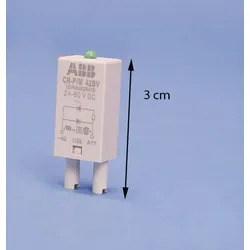 ABB CR-P/M42BV Steckmodul Diode und LED grün für CR-P/M, 24-60VDC, A1+, A2- 1SVR405652R4100  - 10 Stück