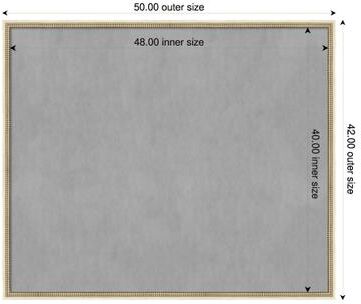 Amanti Art Castellan Wood Framed Magnetic Board