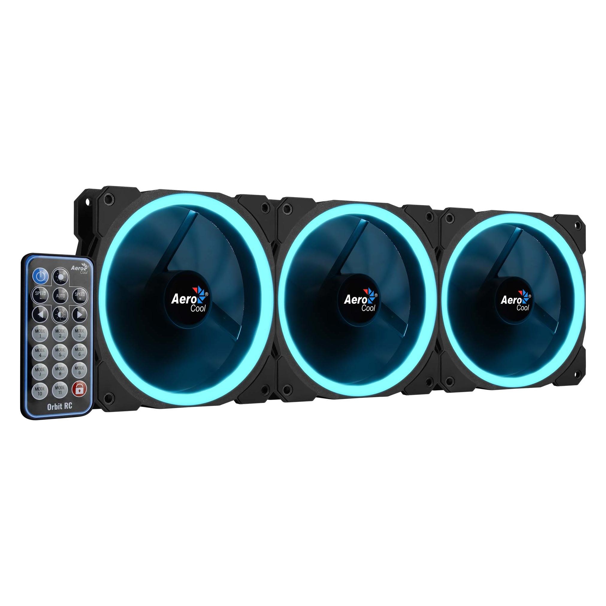 AeroCool Orbit RC Gehäuselüfter (120 mm, 1x) (ACF3-OB10227.01)