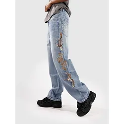 Ninth Hall Idle Embroidered Jeans consult Gr. 10