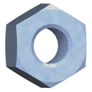 Magni Reiser Sechskantmuttern, 12 mm Verpackungsinhalt 50 Stück, verzinkt, 31768 (M12) (31768/9)