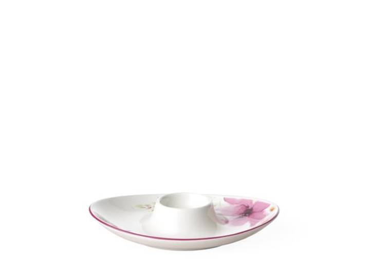 Villeroy & Boch - Mariefleur Eierbecher Bunt, Spülmaschinenfest, Mikrowellensicher, Bunter Eierbecher aus Porzellan, Eier Becher, Eier Behälter, Blümchengeschirr, Premium Porzellan
