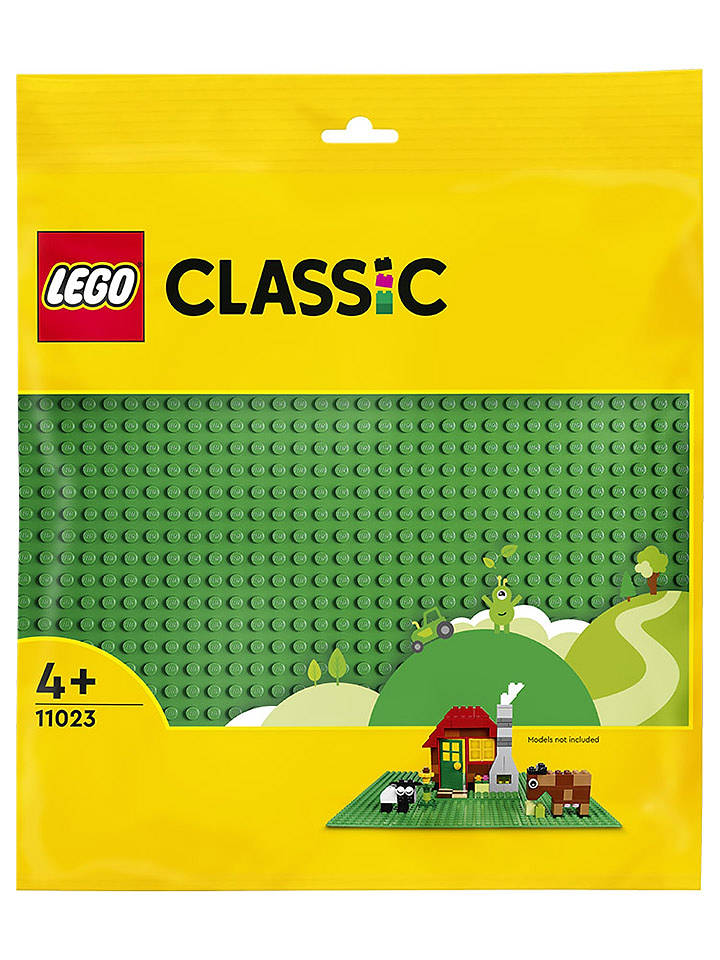 LEGO® Classic: Grüne Bauplatte - ab 4 Jahren - onesize