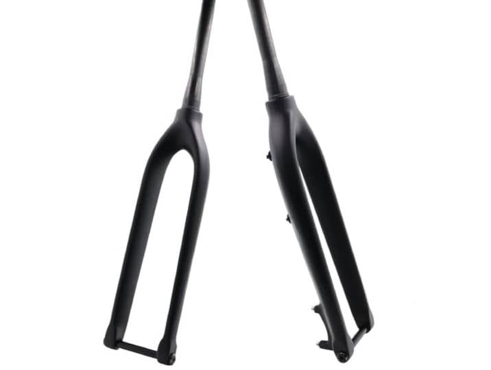 HIMALO Carbon-Starrgabel 29'' Mountainbike Gabel Steckachse 15x100mm Scheibenbremse MTB Gabel 1-1/2'' Verjüngt Gewindelos 39,8mm