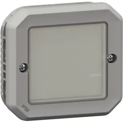 Legrand Schaltereinsatz 2-Leiter, Schalter + Taster, Grau