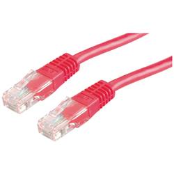VALUE Patchkabel Cat.6 (Class E) UTP, rot, 7 m 21.99.1571