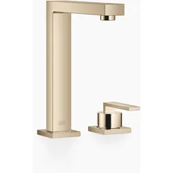 Dornbracht LOT Küchenzweilochbatterie mit Einzelrosetten, schwenkbar 360°, Ausladung 165mm, 32805680-47, Farbe: Champagne