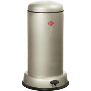 Wesco Mülleimer Baseboy, neusilber, aus Metall, 20 Liter