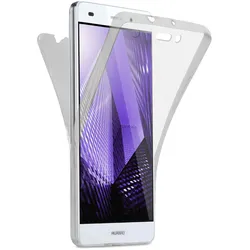 moex Double Case Huawei P8 Lite 2015 Silikon 360 Grad Schutz