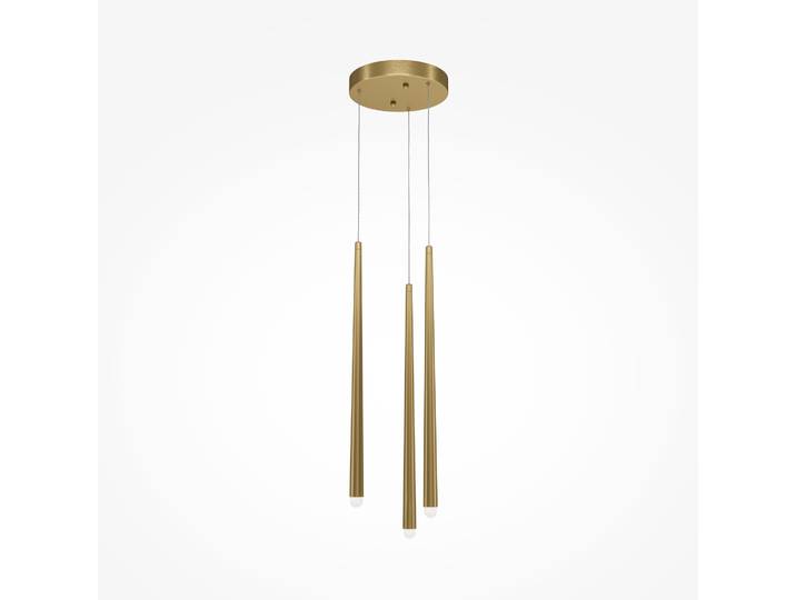 Maytoni Cascade LED Suspension 19W laiton 3-flamme blanc chaud