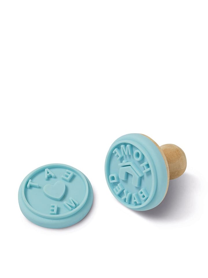 Guardini Gebäckstempel "Tea Time" in Hellblau - Ø 6 cm - onesize