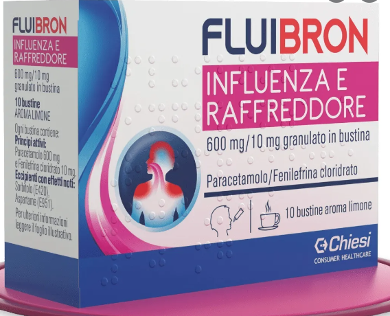 Chiesi Italia Fluibron Influenza E Raff*10bs