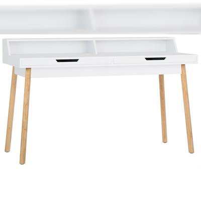 CLP Schreibtisch Eaton weiß/140 cm