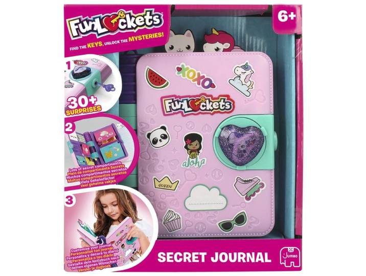 Jumbo FunLockets - Secret Journal - Dagboek meisjes - 30+ verrassingen
