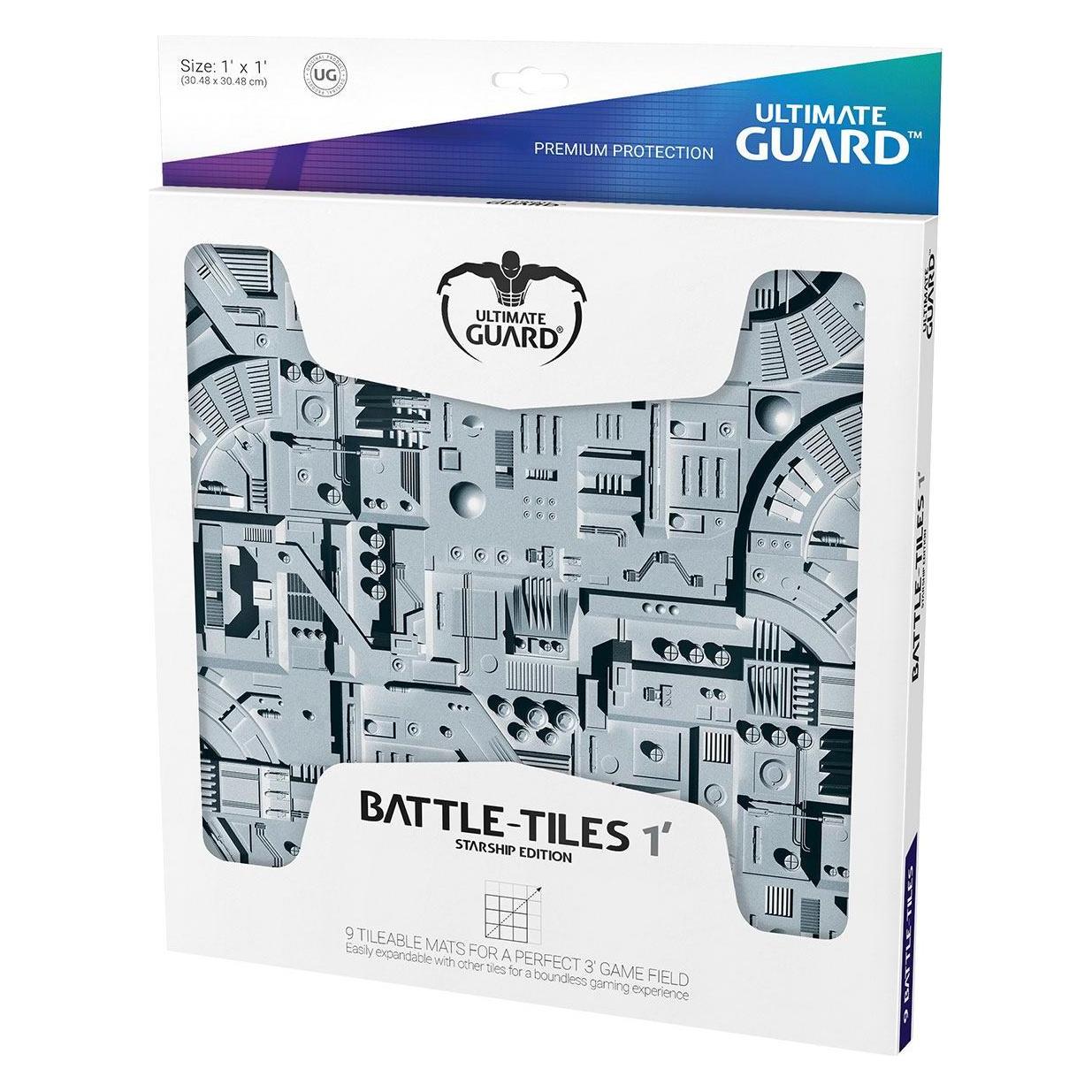 Ultimate Guard UGD010662 - Kampf-Kacheln - (9x) Raumschiff, 30 x 30 cm (UGD010662)