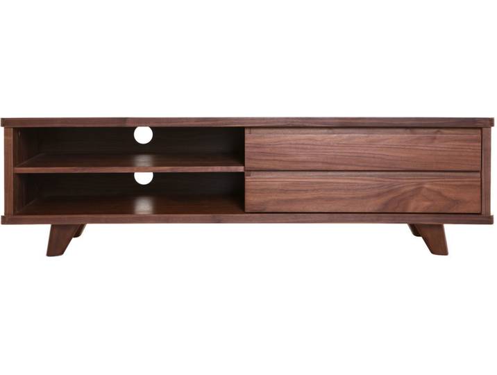 Design-TV-Möbel Nussbaum FIFTIES