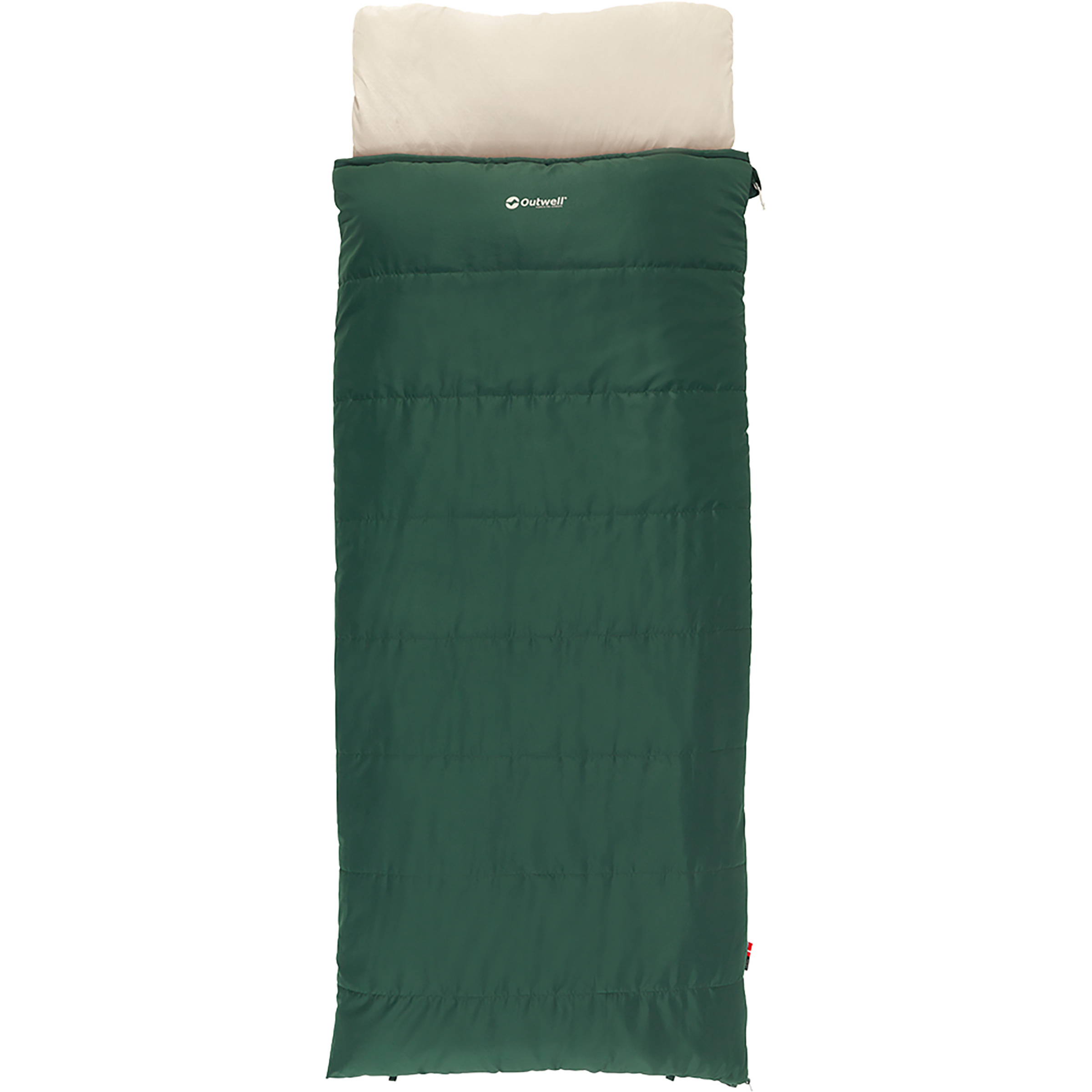 Outwell Contour Prime Schlafsack Kunstfaserschlafsäcke gruen Größe max. 190cm Camping