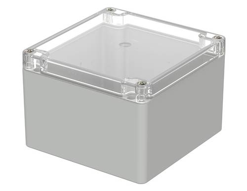 ROSE Systemtechnik 33121209 Industrie-Gehäuse 122 x 120 x 85 x 96.2 Polycarbonat Lichtgrau (RAL 7035) 1St.