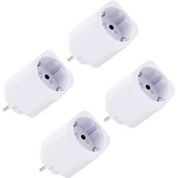 Shelly Plug M Gen3 Shelly Zwischensteckdose Bluetooth Low Energy, Wi-Fi Shelly_Plug_M_Gen3_4er_w