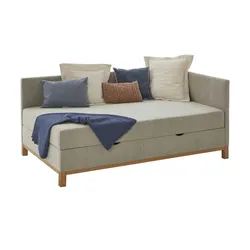 Polsterliege   ¦ beige ¦ Maße (cm): B: 97 H: 91