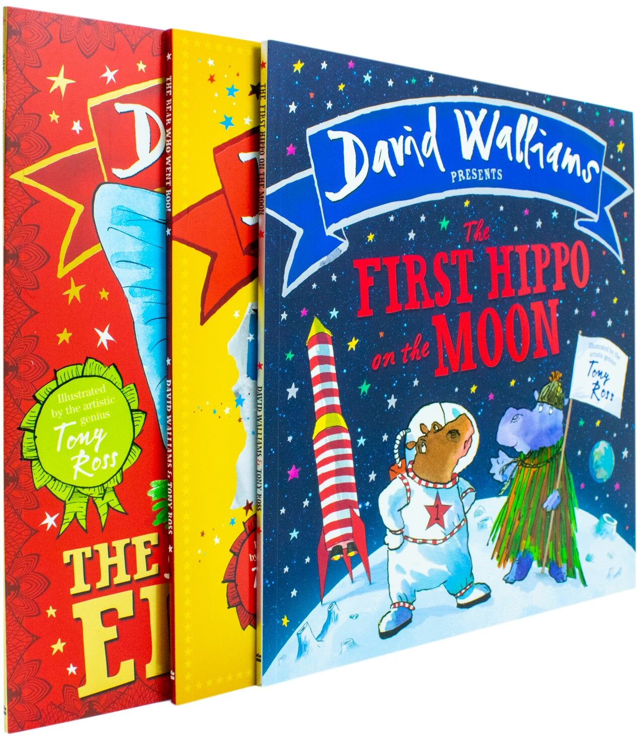 HarperCollins Children's Books Fabulous Stories For The Very Young 3 Books Collection Set by David Walliams - Paperback Picture Books - Ages 3+ - Illustrated by Tony Ross - Bedtime
