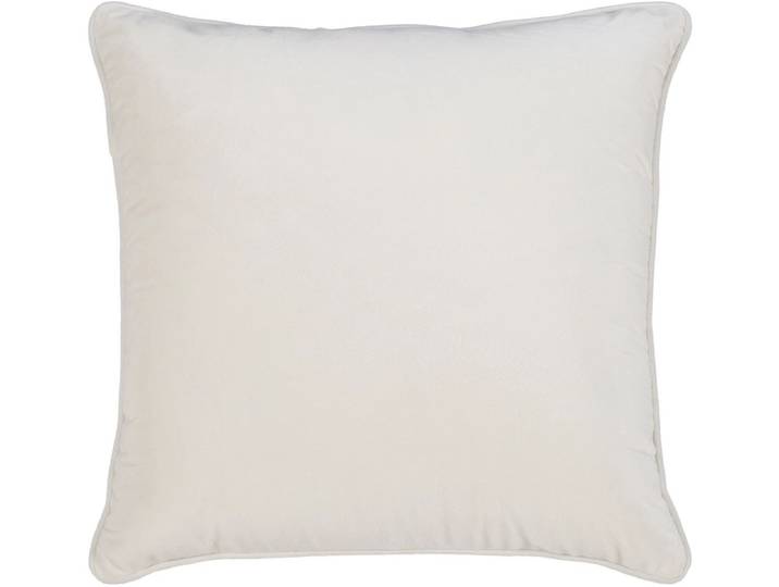 Kissenbezug VELVET 50x50cm weiss unifarben