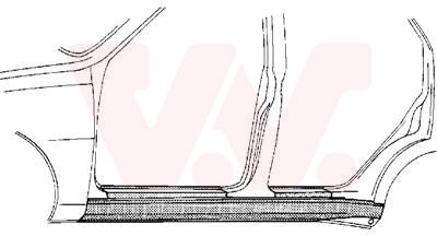 Van Wezel Einstiegblech 5824103 Links