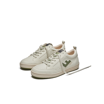 Sneaker FLAMINGOS LIFE "ROLAND V.10", Damen, Gr. 41, beige (gesso sage), Textil, Schuhe Sneaker