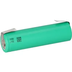 TerraE INR 18650 25P Li-Ion Akku - 3,6V 2500mAh 20A U-Lötfahne