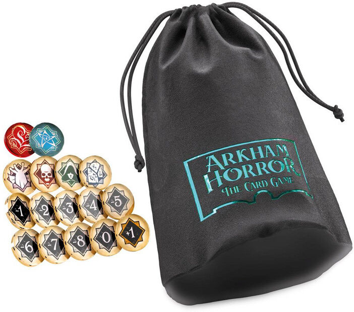 Gamegenic GG: Arkham JCE Chaos Tokens + Token Bag