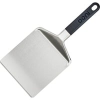 Pizza-Servierheber, Grillbesteck silber/schwarz, für Ooni Detroit Pizzableche