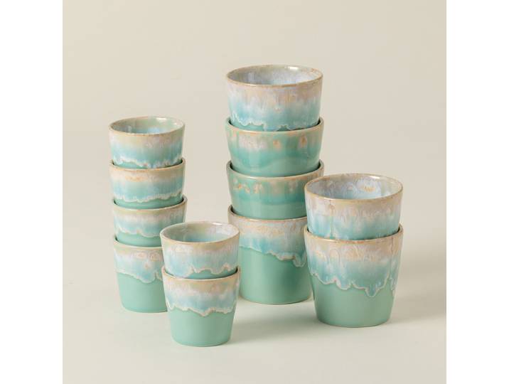 Ensemble de tasses Grespresso Type B Turquoise/Turquoise