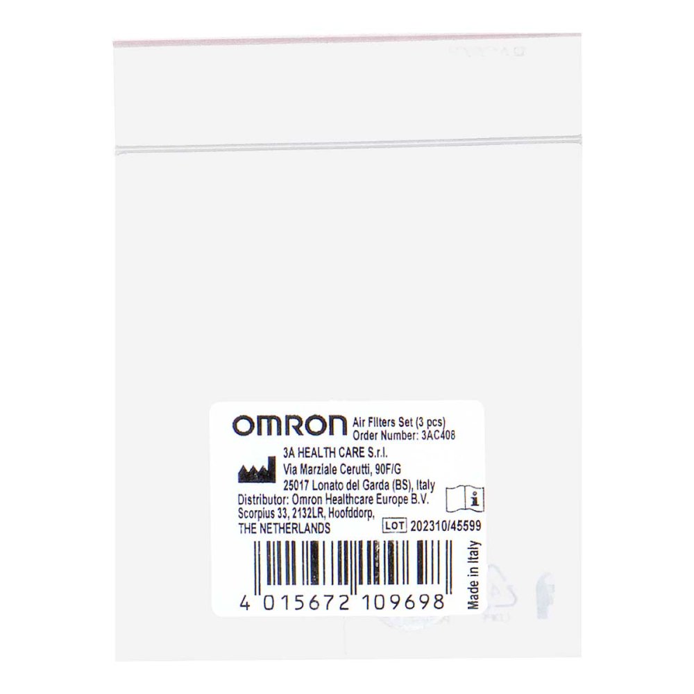 HERMES Arzneimittel GmbH Omron Luftfilter für A3 Complete Inhalationsgerät 12608853