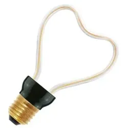 Bailey | LED-Lampe | Große Fassung E27 | Design-Lampe | Hell | 88mm | 8W