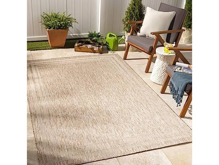 Livabliss Lenon Colos Outdoor Teppich 160x213 cm – Beige, Creme